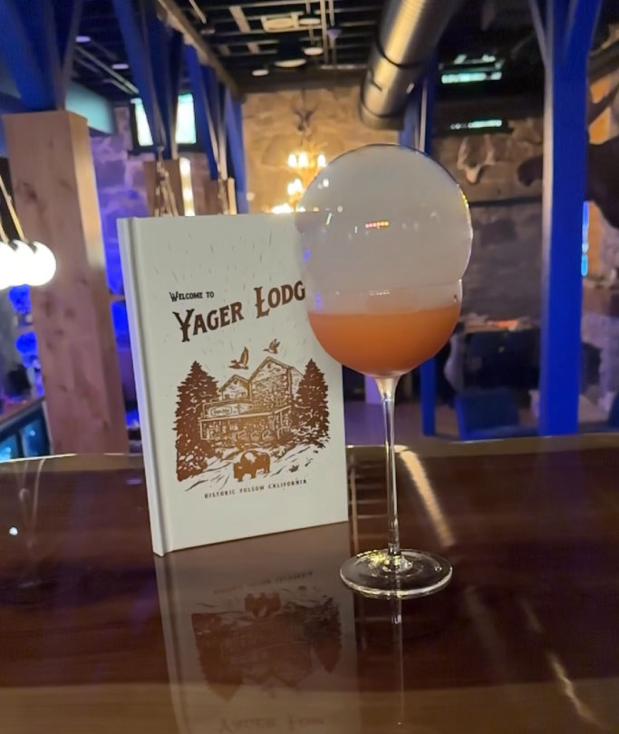 orange Cocktail at yager lodge
