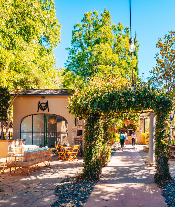 front entrance of Mind Garden